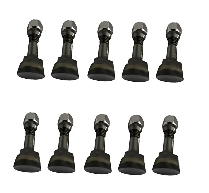 10-Pack Dished Stump Grinding Teeth – Compact Replacement Kit For Field Use 1