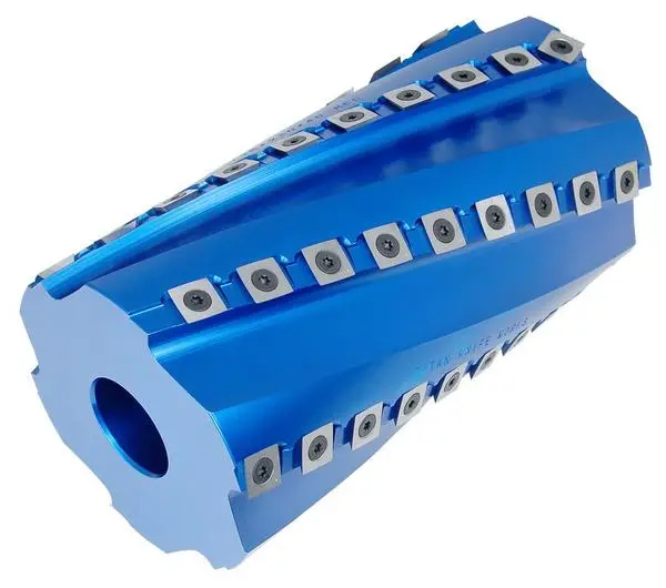 4" Spiral Cutter Head – 100Mm Od × 100Mm Cl × 1-1/4" Bore, 6-Row Design 1