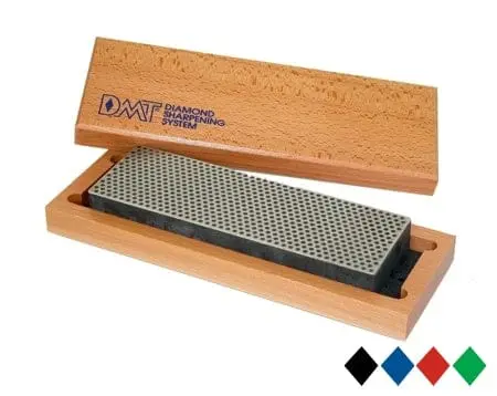 8-Inch Diamond Bench Stone In Wooden Storage Box 1