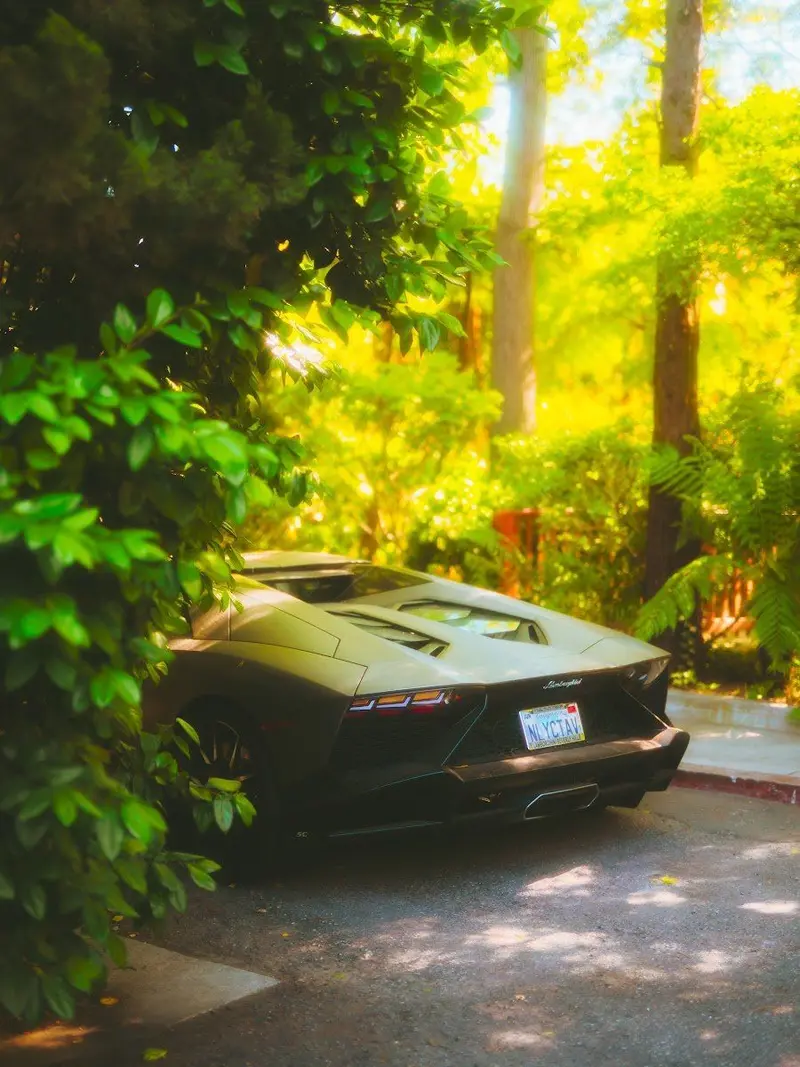 Abandoned Lamborghini Aventador Automotive Photography Art 1
