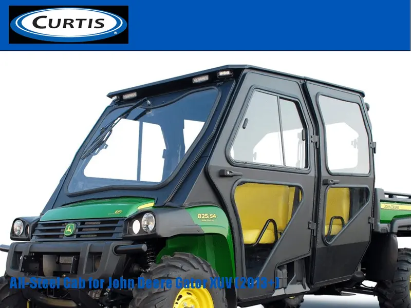 All-Steel Enclosed Cab For 2013–Present John Deere Gator Xuv Models 1