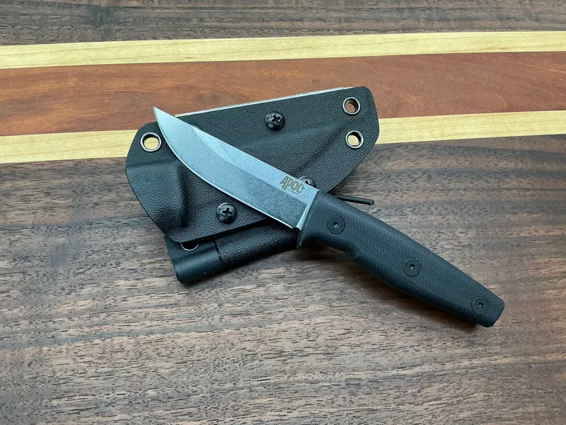 Apoc Wallace Puuko Small – Scandinavian-Style Outdoor Knife With Curved Handle 1