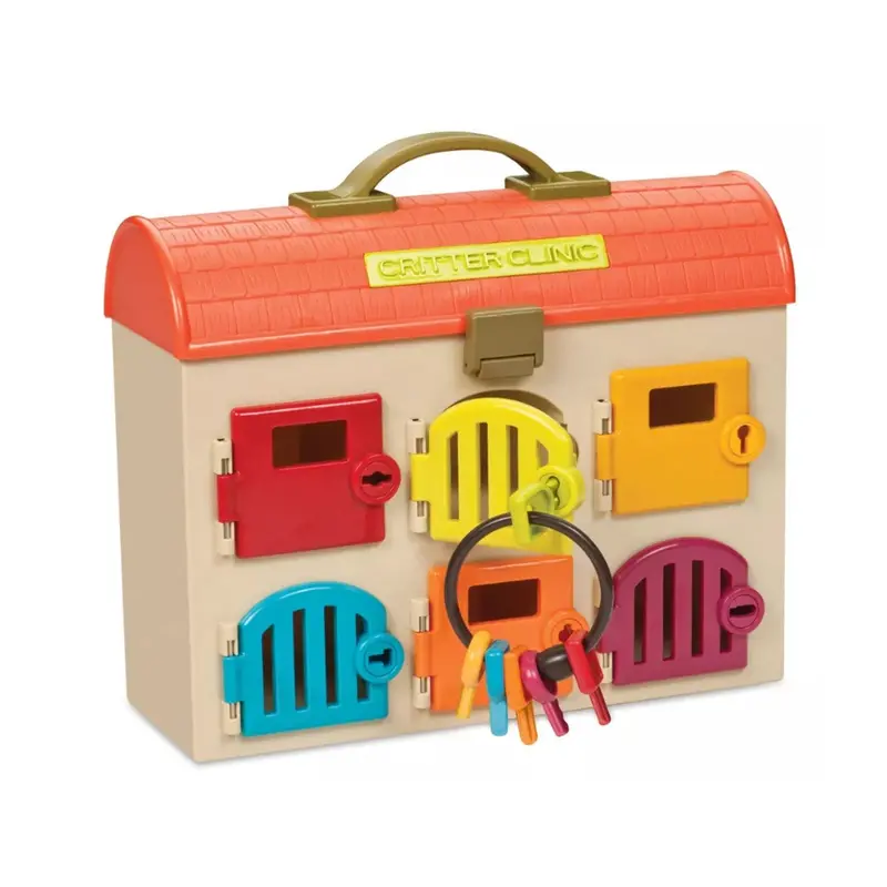 B. Toys Critter Clinic Vet Play Set For Kids 1