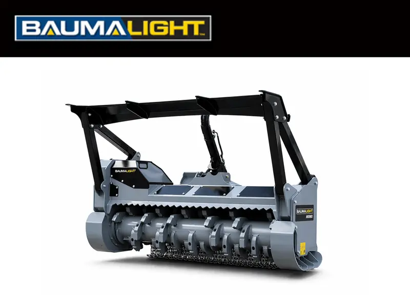 Baumalight Ms960 & Ms972 Skid Steer Forestry Mulchers – Dual-Model Drum Mulching Solutions 1