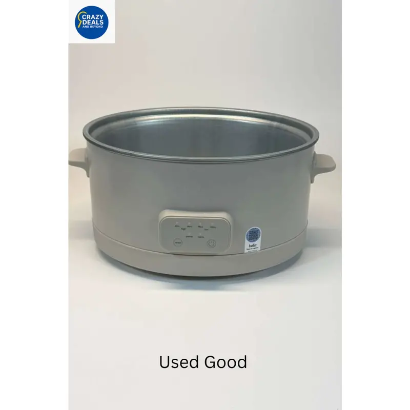 Bella 6-Quart Digital Slow Cooker – Programmable Crock-Pot For Effortless Cooking 1