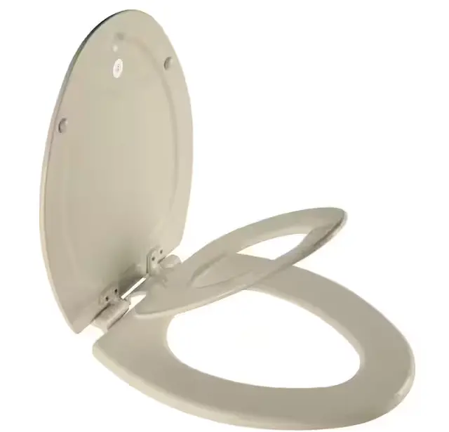 Bemis Nextstep2 Elongated Potty Training Seat – Enameled Wood Base With Removable Plastic Child Seat (Bone) 1