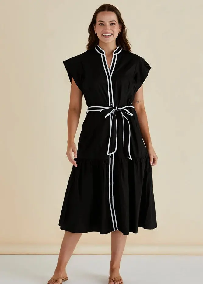 Betty Basics Mari A-Line Midi Dress 1
