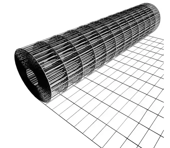 Black Galvanized Welded Mesh – 36 In. X 50 Ft., 16-Gauge Hardware Cloth For Garden Or Poultry Use 1