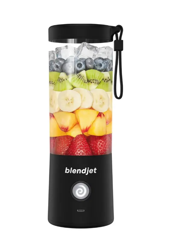 Blendjet 2 Portable Blender – Cordless, Rechargeable Personal Blender In Matte Black 1