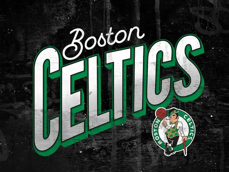 Boston Celtics Greeting Card Art 1