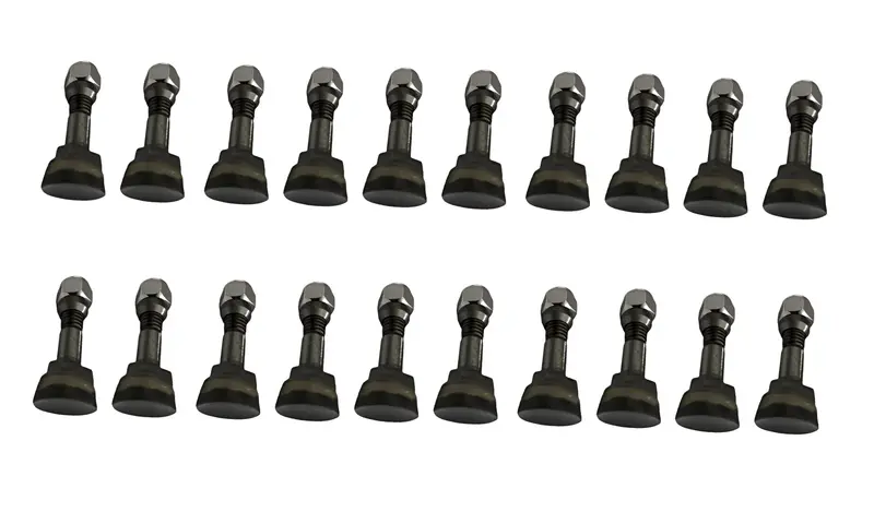 Bulk 100-Piece Dished Stump Cutting Teeth – Heavy-Duty Replacement 1