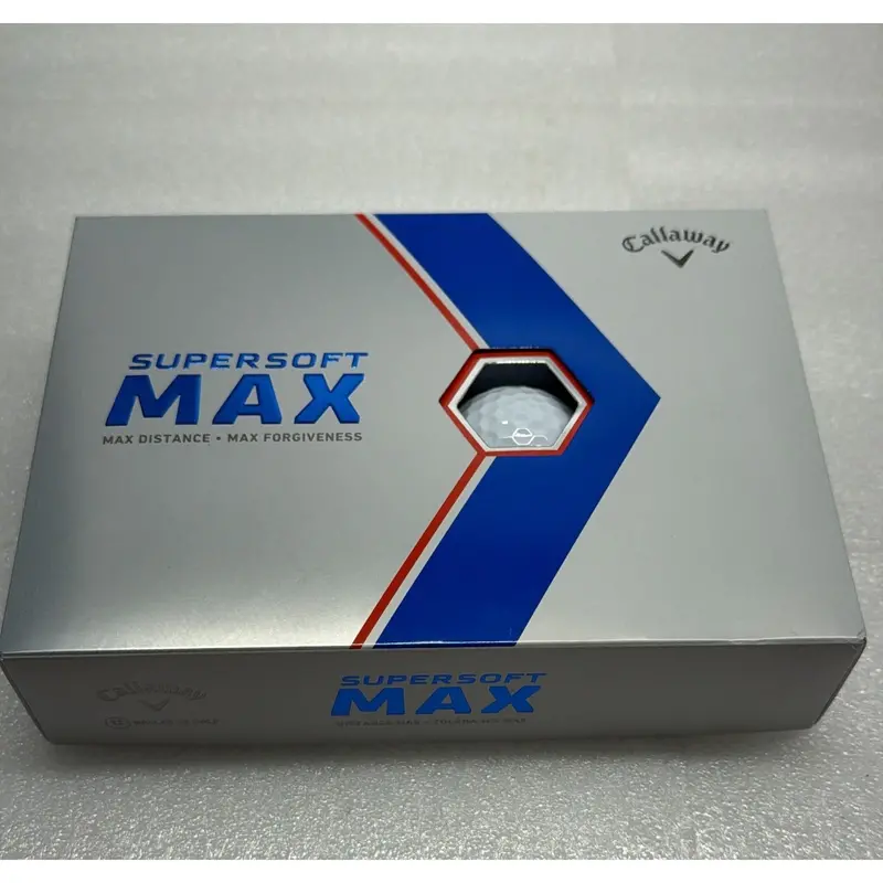 Callaway Supersoft Max Golf Balls – 12-Ball White Pack, Ultra-Soft Feel 1