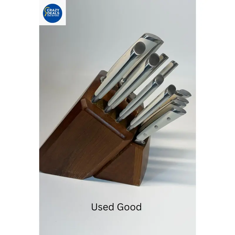 Cangshan Forged German Steel Knife Block Set — 17-Piece Premium Collection 1