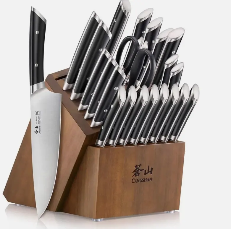 Cangshan Series Chef’S Knife Block Set – 23-Piece Premium Stainless Steel Cutlery Collection 1