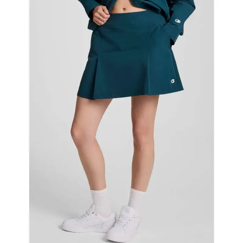Champion Women’S Pleated Skort – Teal Blue, Size 20 1