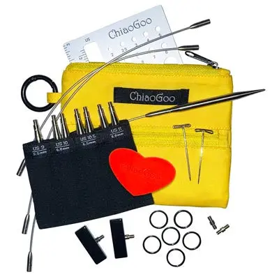Chiaogoo Shorties Interchangeable Circular Needles – Large Sizes 1