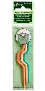 Clover Cable Stitch Holder For Knitting Projects 1