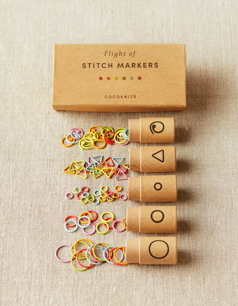 Cocoknits Flight Stitch Marker Collection 1