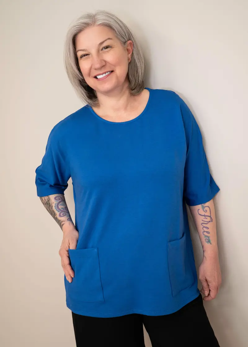Compli K Bamboo Patch-Pocket Top 1