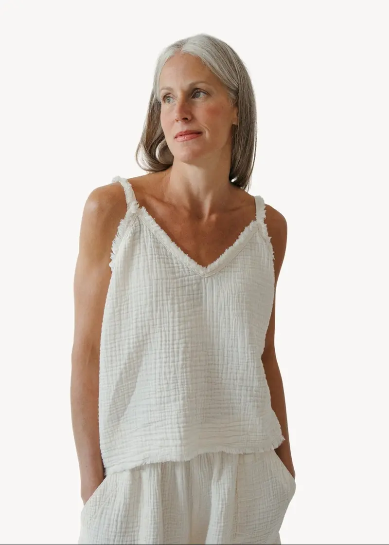 Crinkle Strappy Top – Pokoloko Backless Summer Style 1