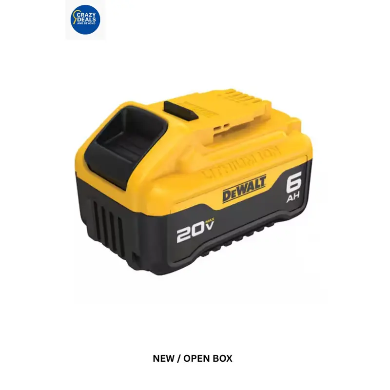 Dewalt Dcb206 20V Max Xr Premium 6.0 Ah Lithium-Ion Battery 1