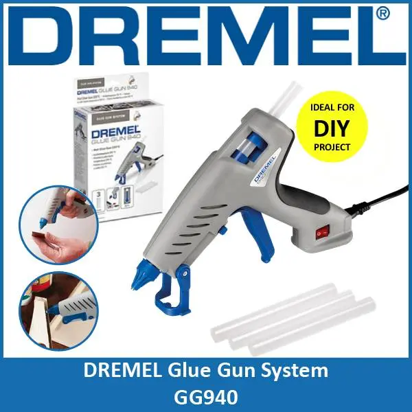 Dremel 940 Corded Glue Gun – Dual-Temperature Hot Melt Applicator 1