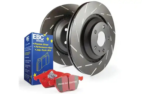 Ebc S4Kf1894 Slotted Brake Rotors – Precision-Cut Narrow Slots Reduce Wind Noise 1