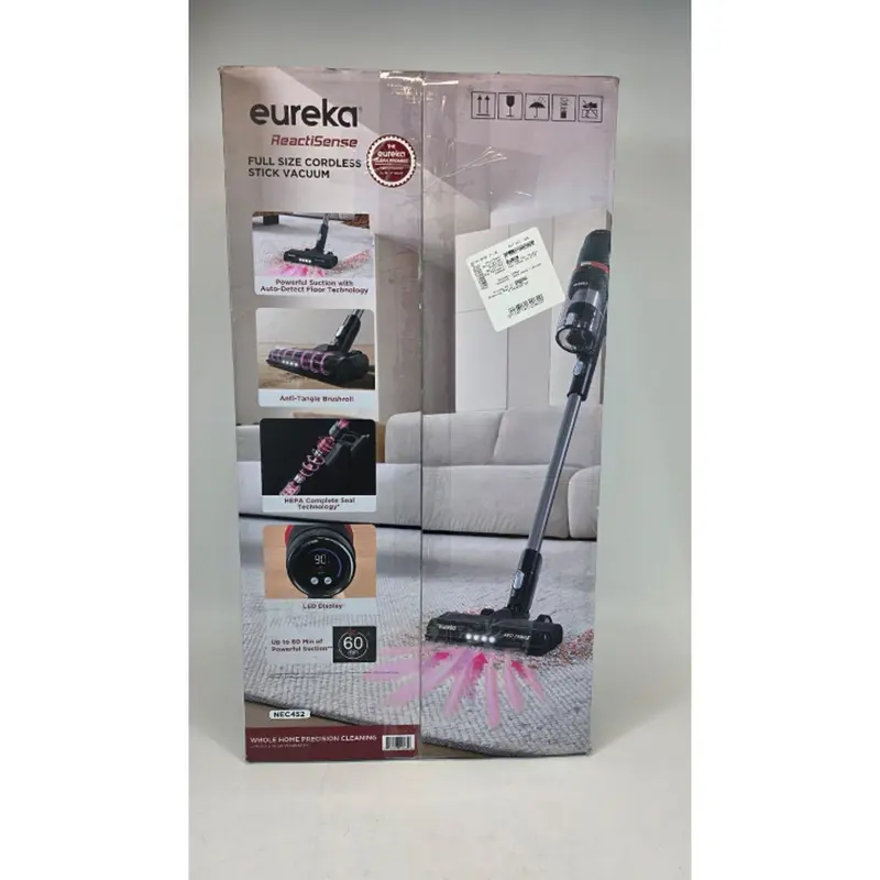 Eureka Reactisense Nec452 Cordless Full-Size Stick Vacuum Cleaner 1