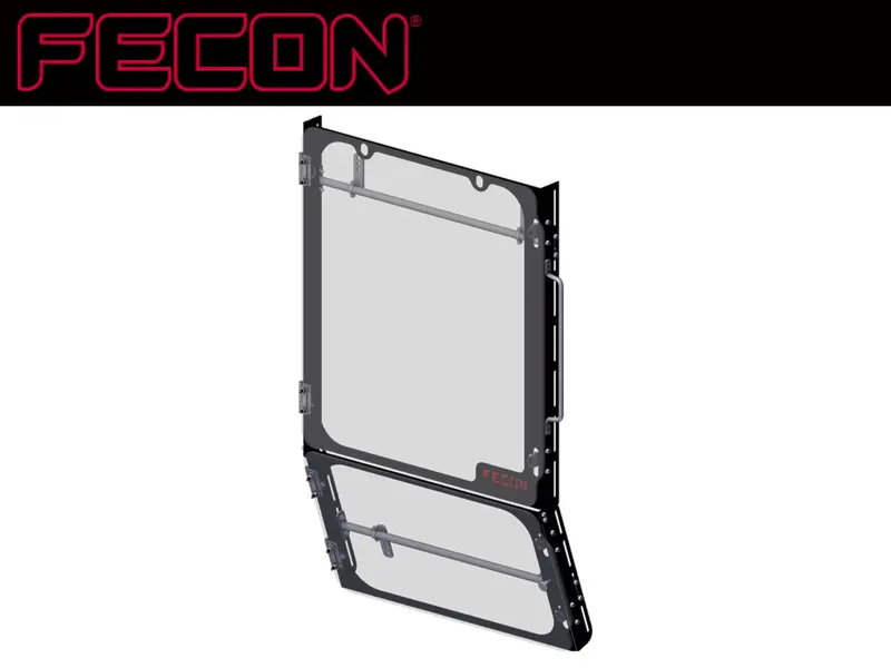 Fecon Universal Cab Guard For 8–30 Ton Excavators 1