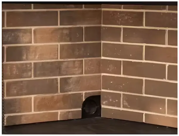 Firebrick Panel Kit Compatible With 32" Zero-Clearance Ventless Dual-Fuel Fireplace Inserts 1