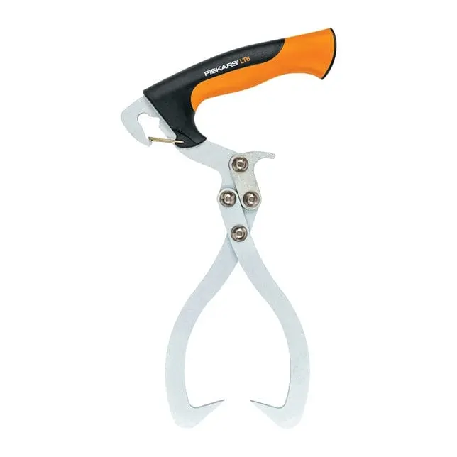 Fiskars Forged Log Tongs – Ergonomic Firewood Handling Tool 1