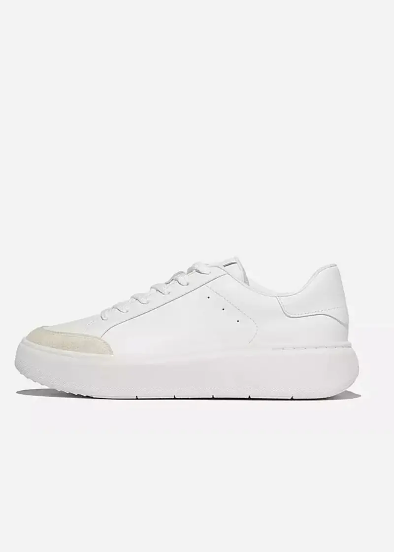 Fitflop Rtg Sneaker – Leather-Suede Hybrid Casual Shoe 1