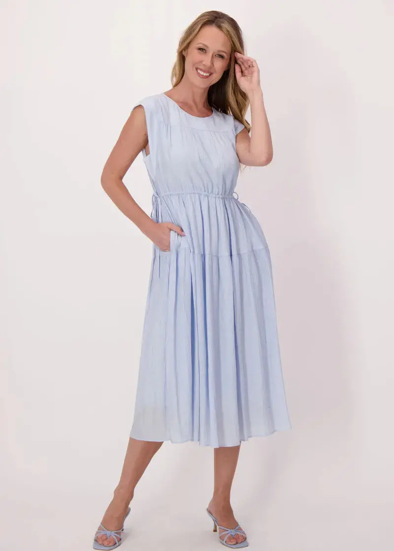 Gabby Isabella Cap-Sleeve Voile Summer Dress 1