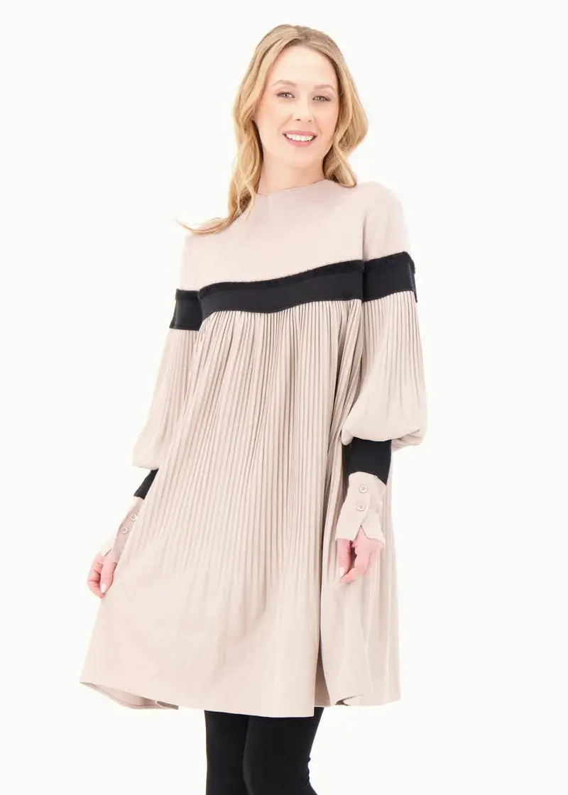 Gabby Isabella Pleated Tunic Dress – On Sale 1