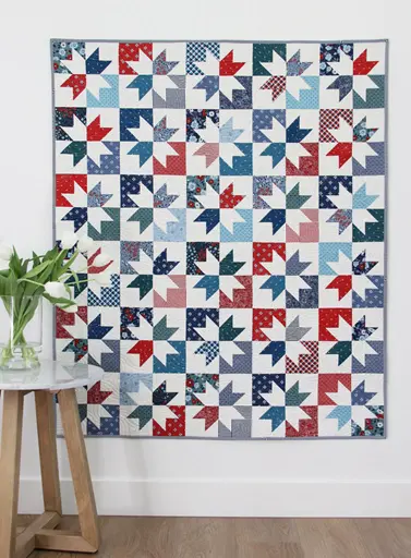 Gleam Geometric Quilt Pattern 1