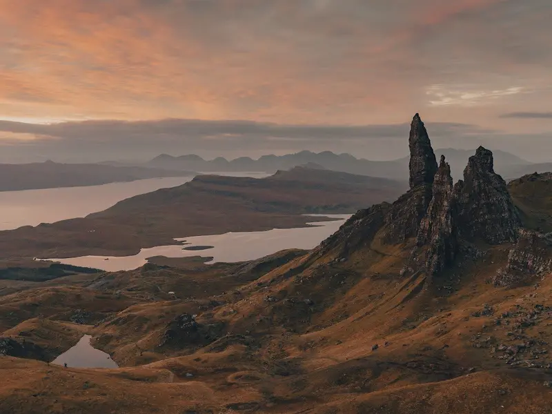 Glimpse Of Storr Landscape Print 1