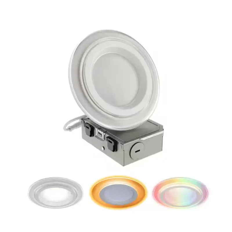 Halo 4-Inch Dual-Zone Smart Canless Led Light – Wi-Fi Enabled Via Wiz Pro 1