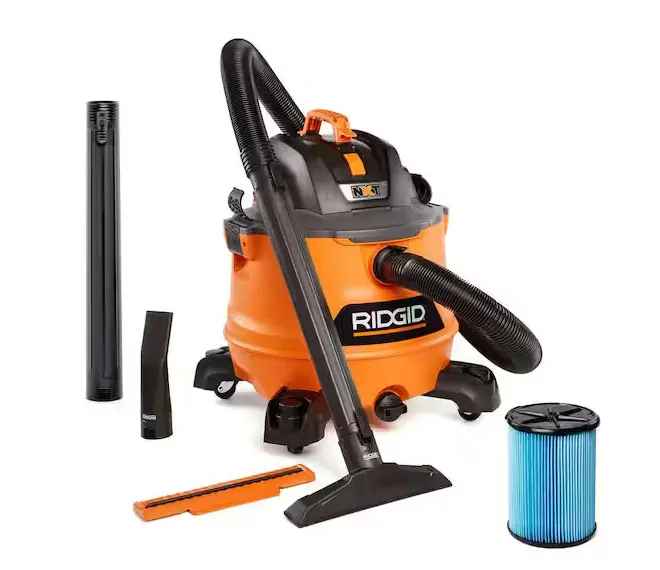 Hd1400 14-Gallon Wet/Dry Vacuum — 6.0 Peak Hp, Fine Dust Filter, Locking Hose, Wands & Tools 1