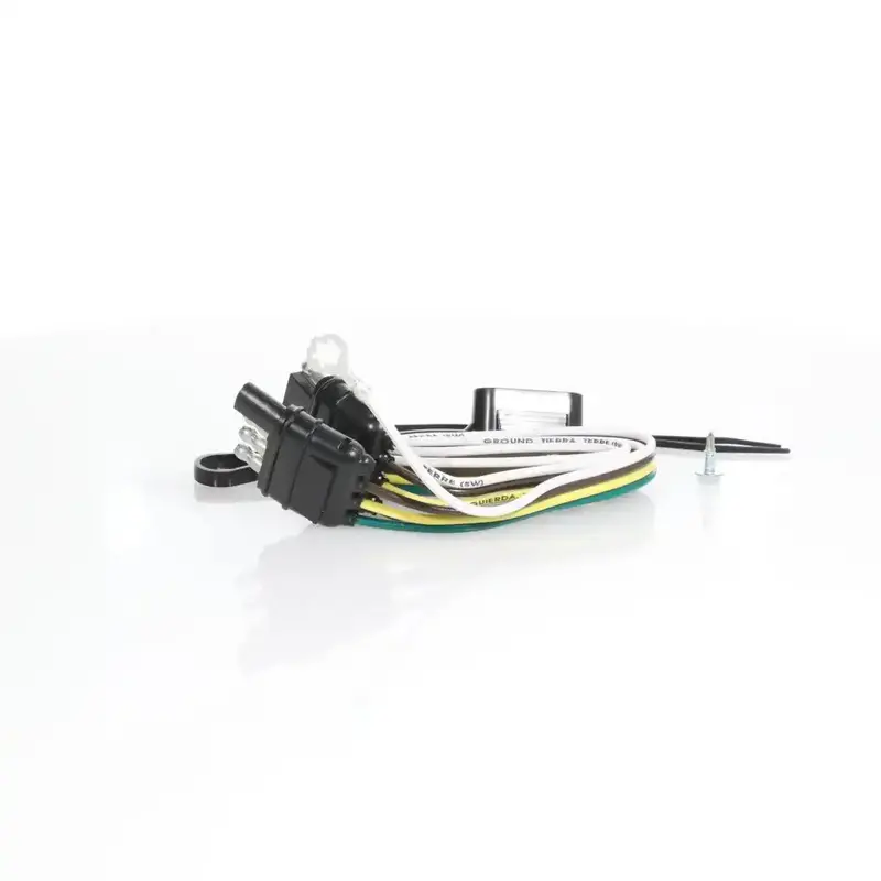 Hopkins 47105 Trailer Wiring Harness With 4-Pole Flat Connector 1