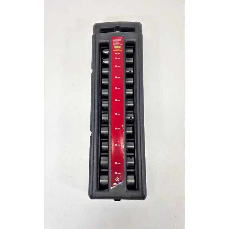 Husky 1/2" Drive 6-Point Metric Impact Socket Set – 11-Piece With Storage Case 1