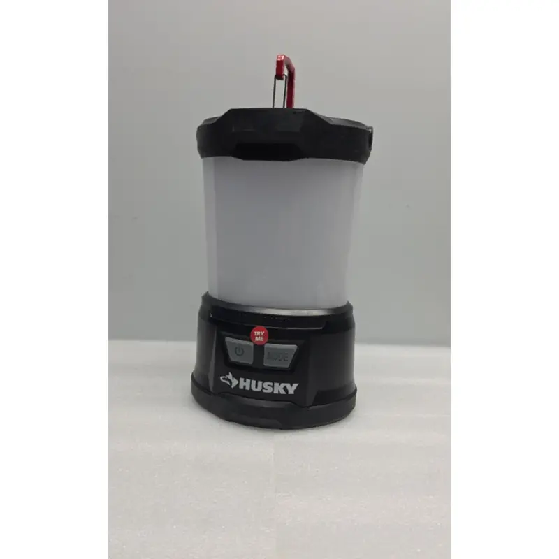 Husky 2200-Lumen Hybrid Rechargeable Lantern – Dimmable, Portable Light Source (Model 91390) 1