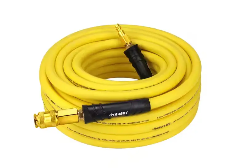 Husky 3/8-Inch X 50-Foot Hybrid Air Hose With Quick Coupler 1