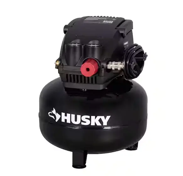 Husky 3-Gallon Oil-Free Pancake Air Compressor – 120 Psi 1