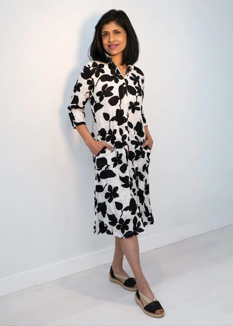 Jal Floral Dress – Dress Addict Printed Midi Dress 1