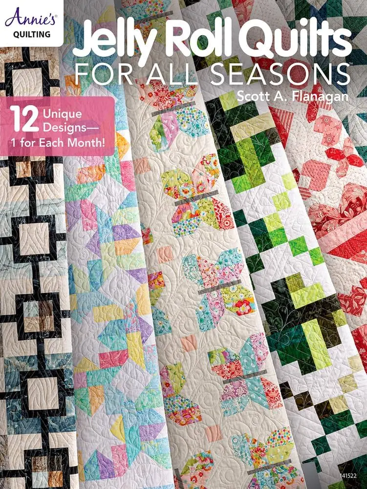 Jelly Roll Quilt Patterns – Four-Season Collection 1