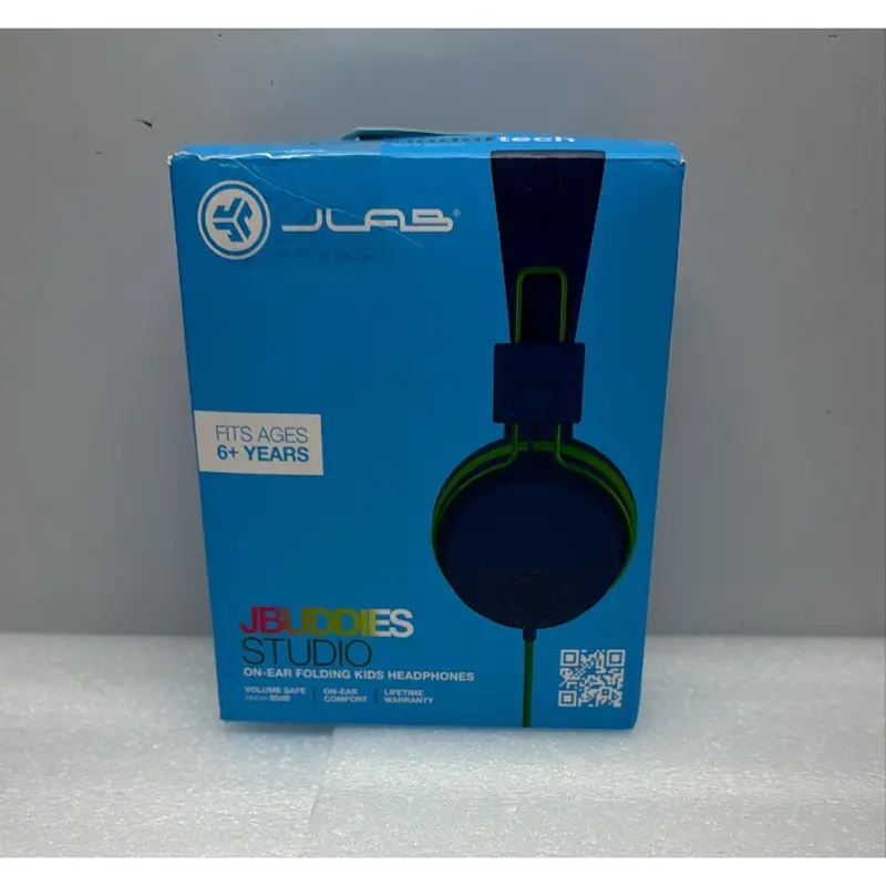 Jlab Jbuddies Studio On-Ear Wired Headphones For Kids – Volume-Limited Safety Design 1
