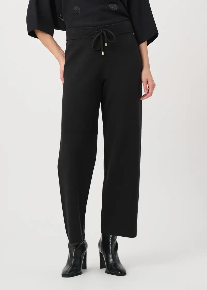 Joseph Ribkoff Brushed Viscose-Nylon Knit Pull-On Pants 1