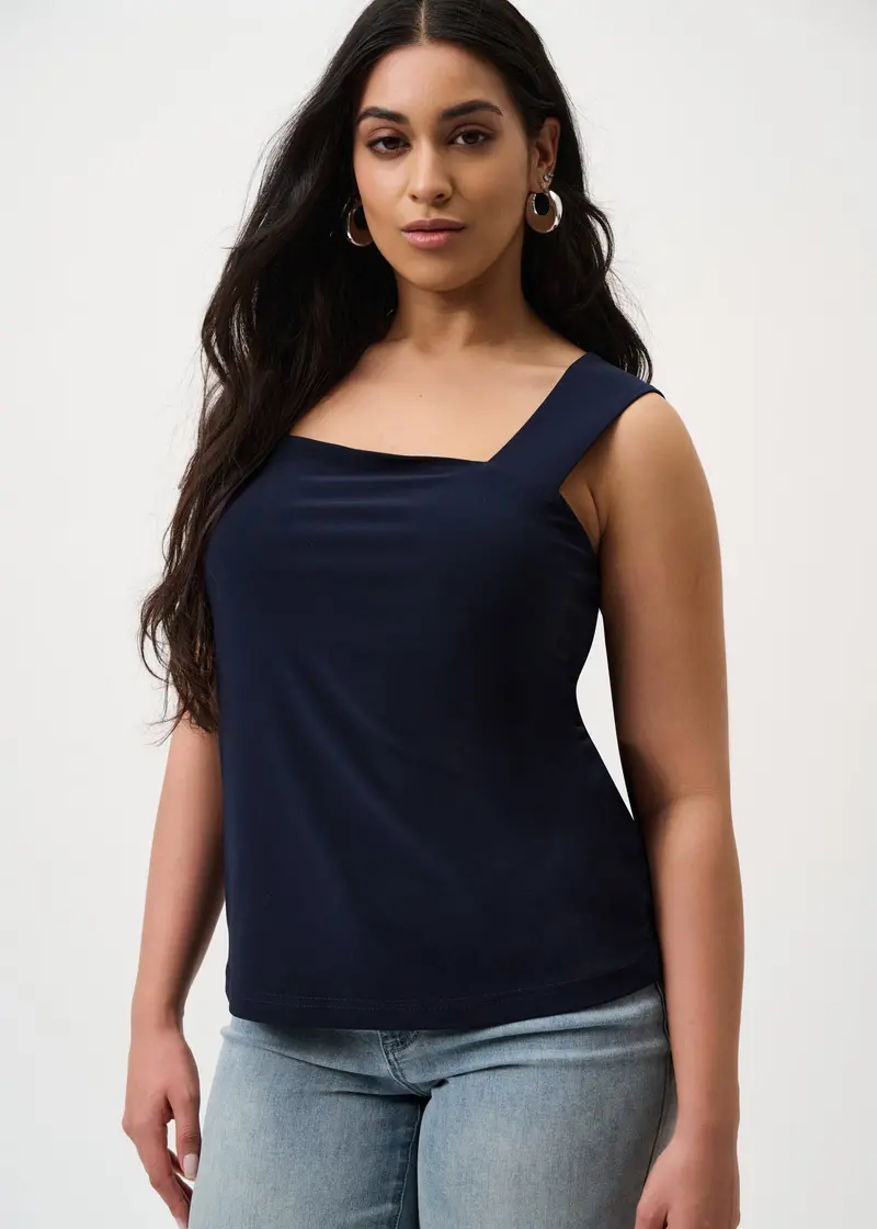 Joseph Ribkoff Square-Neck Sleeveless Tank Top 1