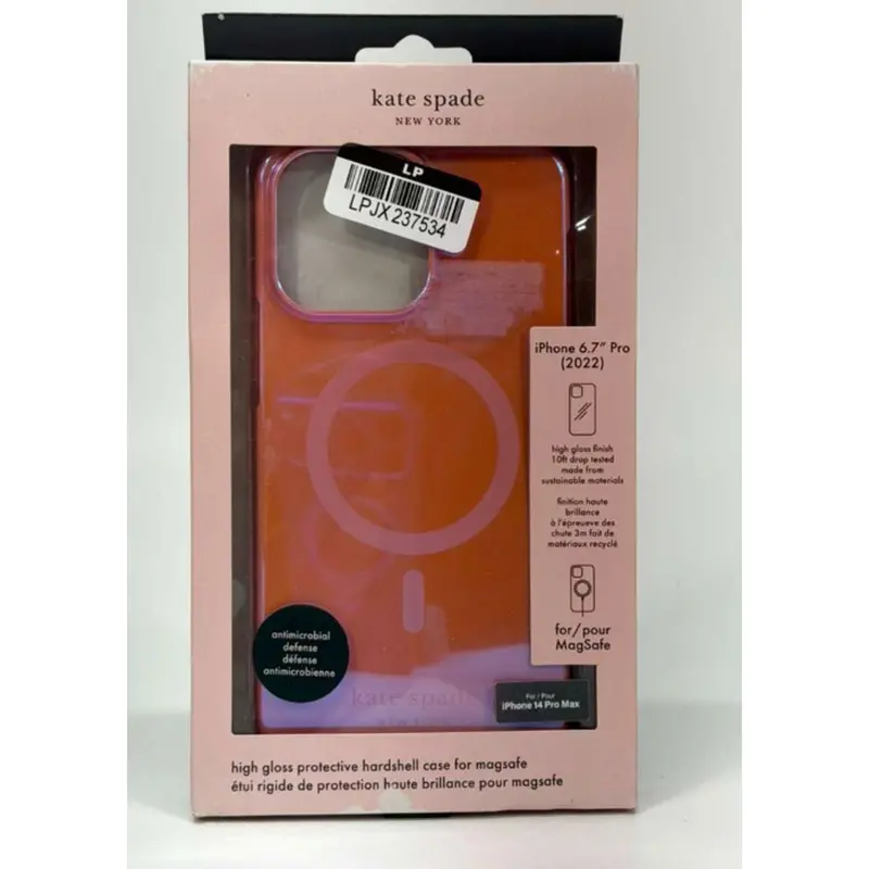 Kate Spade Grapefruit Magsafe-Compatible Hardshell Case For Iphone 14 Pro Max 1