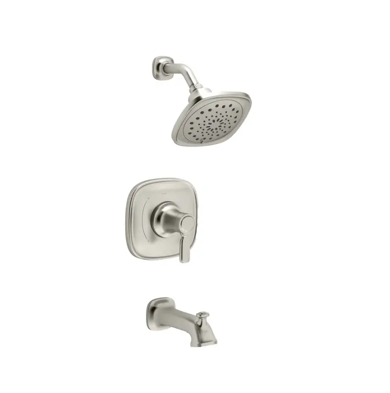 Kohler Terzet Rite-Temp® Shower Trim Kit With Integrated Hand Shower 1